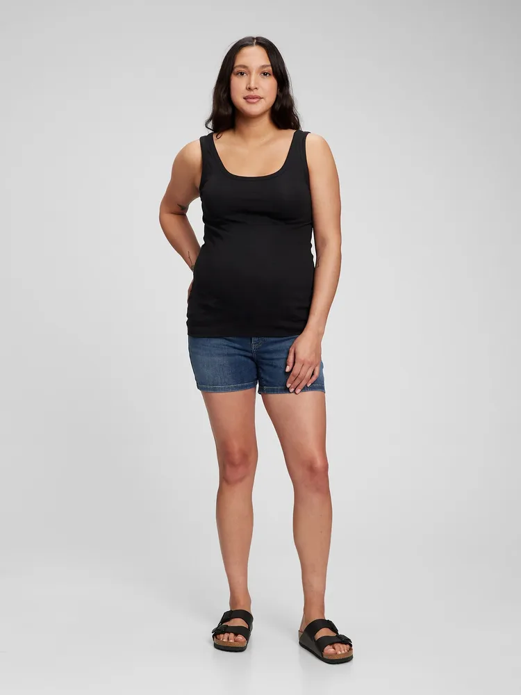 Maternity Inset Panel Skinny Jeans