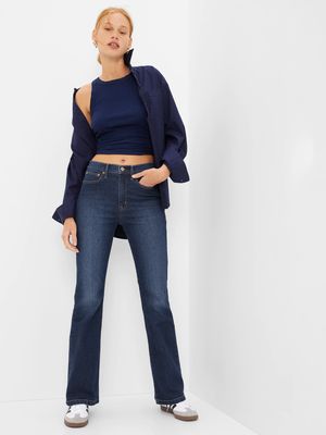 High Rise '70s Flare Jeans