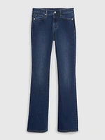 Mid Rise Baby Boot Jeans