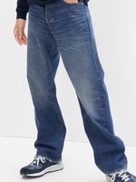 Organic Cotton Button Fly '90s Loose Jeans