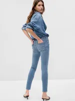 Mid Rise True Skinny Jeans