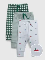 Baby 100% Organic Cotton Print Pull-On Pants