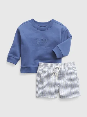 Baby Two-Piece Logo Outfit Set