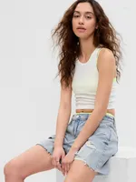 5" High Rise '90s Loose Denim Shorts