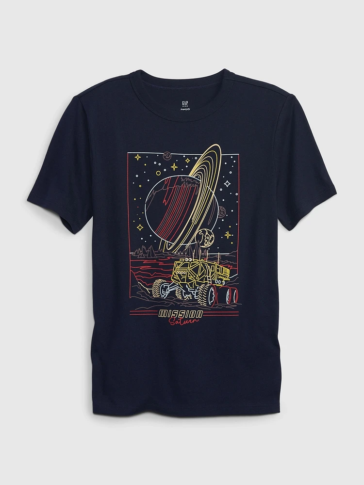Kids Organic Cotton Graphic T-Shirt