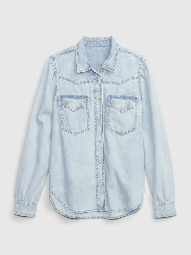 Gap Denim Western Shirt | Southcentre Mall