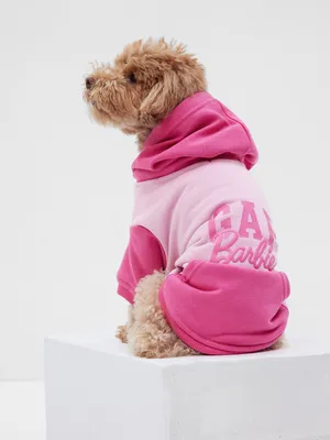 × Barbie™ Arch Logo Dog Hoodie
