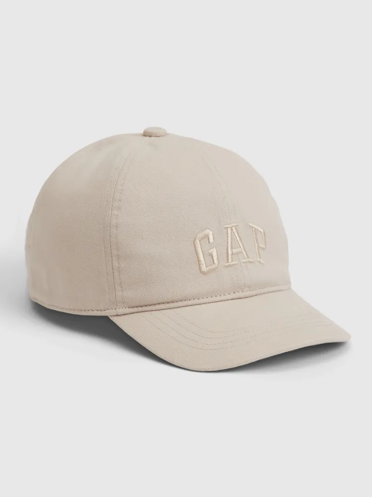 Kids Organic Cotton Arch Logo Baseball Hat