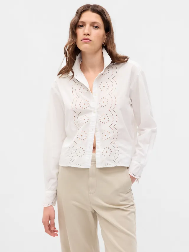 Eyelet Perfect Shirt