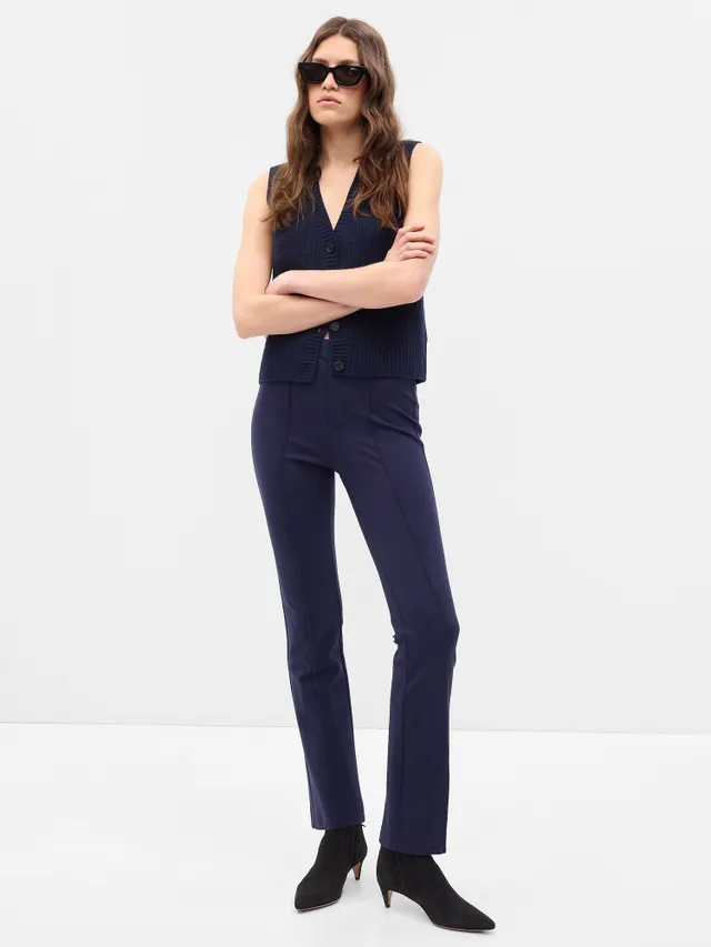 Maternity Straight Cropped Pants