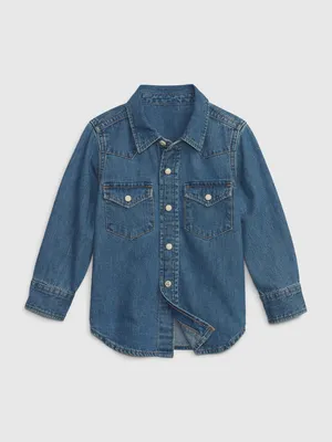 Toddler Western Denim Shirt