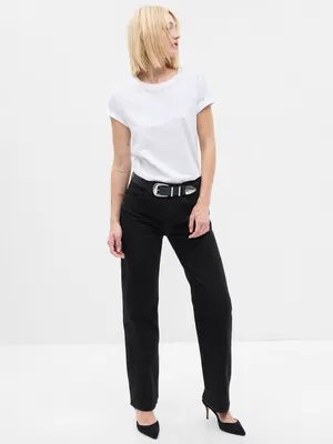 High Rise Organic Cotton '90s Loose Jeans with Washwell