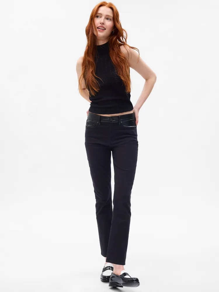 High Rise Vintage Slim Jeans