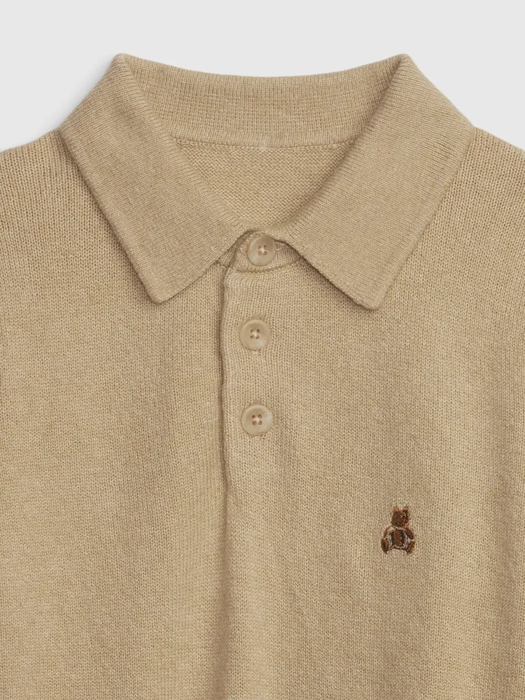 Toddler CashSoft Polo Shirt Sweater