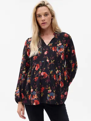 Maternity Floral Top