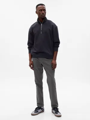 E-Waist Modern Khakis Straight Fit with GapFlex