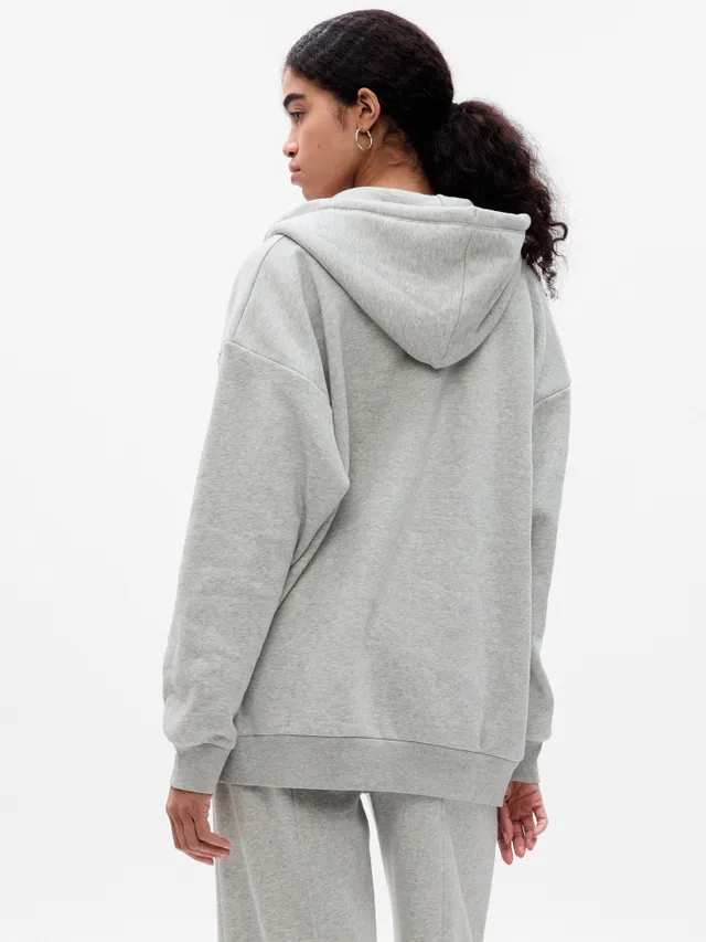 TILLYS Womens Oversized Zip-Up Hoodie