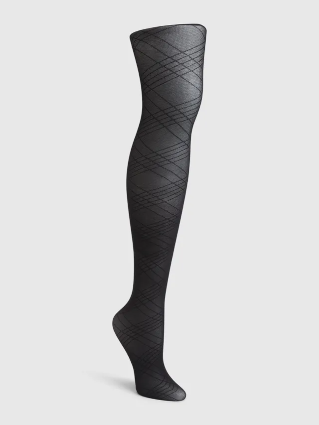 Gap Sheer Criss-Cross Tights