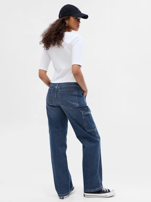 Gap High Rise '90s Loose Jeans In Organic Cotton With Washwell, Jeans, Clothing & Accessories