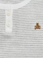 Pyjama henley en coton biologique babyGap