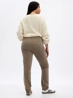 High Rise Velvet Vintage Slim Pants