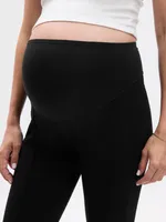 Maternity Full Panel Ponte Crop Kick Pants