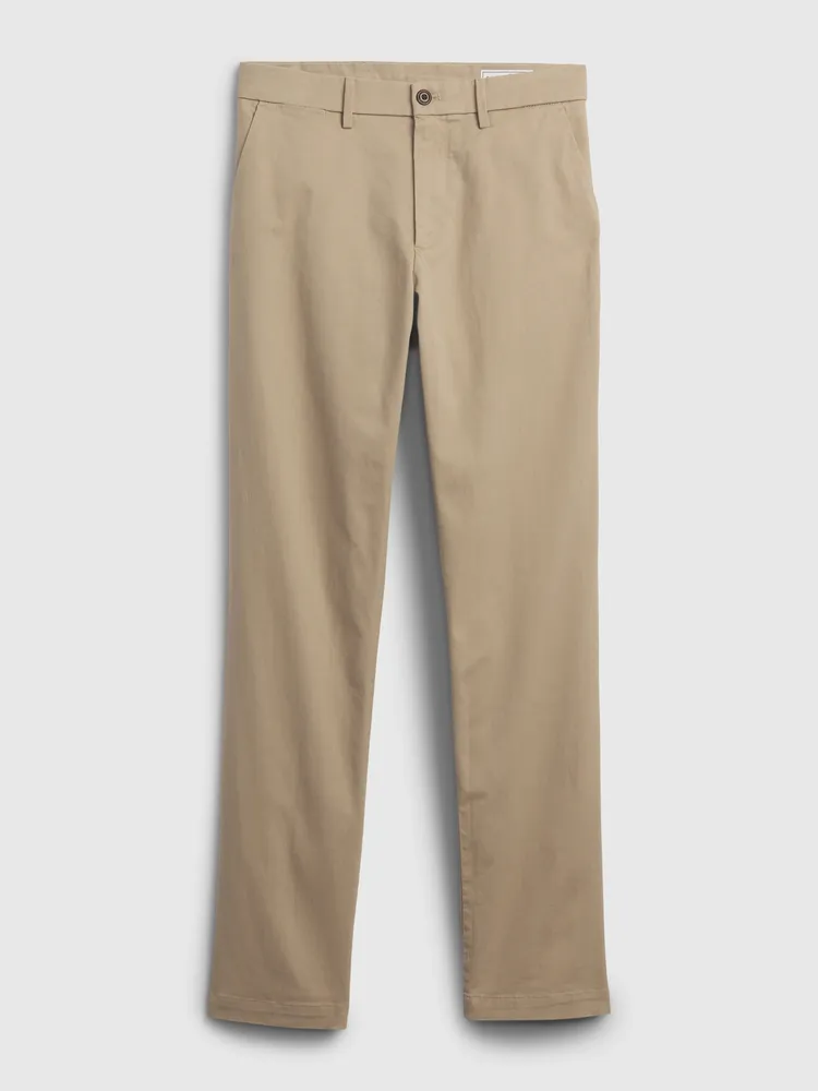 Modern Khakis Straight Fit with GapFlex