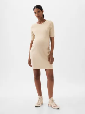 Maternity Modern Mini T-Shirt Dress