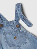 Baby Organic Cotton Denim Overalls