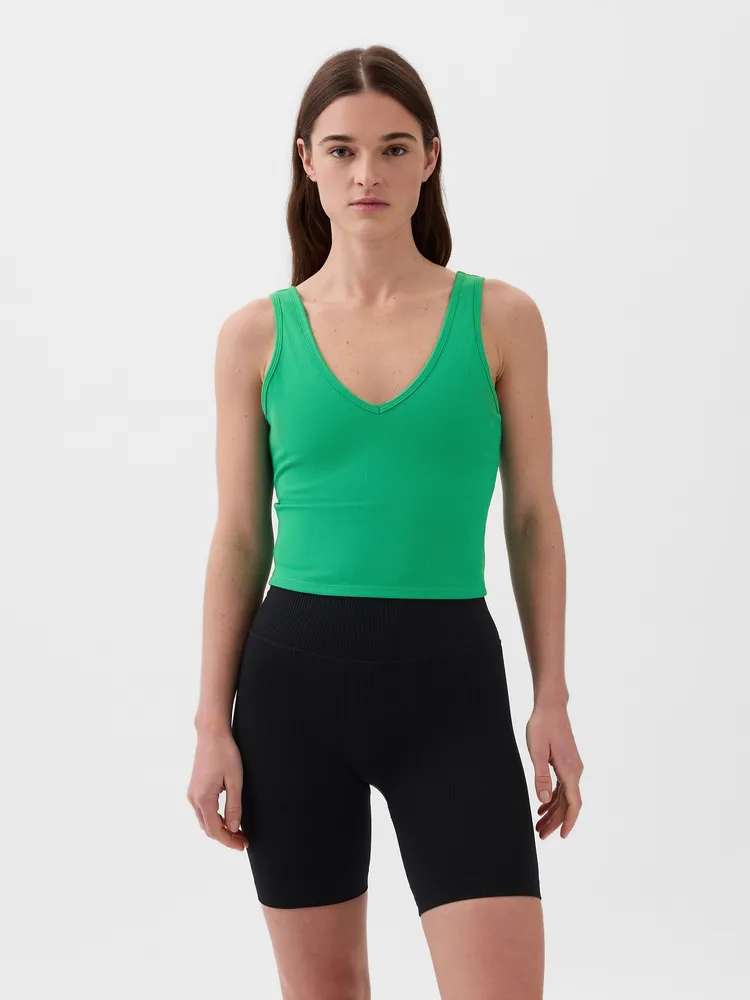 GapFit Studio Rib V-Neck Brami