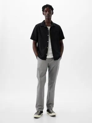 Modern Khakis in Straight Fit with GapFlex