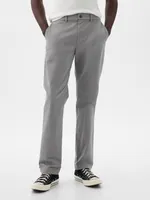 Modern Khakis in Straight Fit with GapFlex