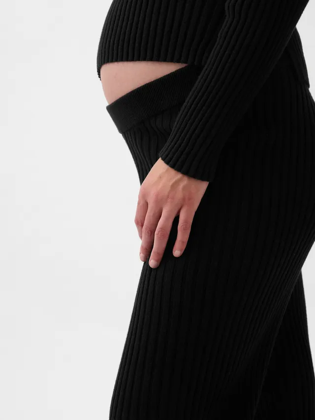 Gap Maternity Rib Sweater Pants