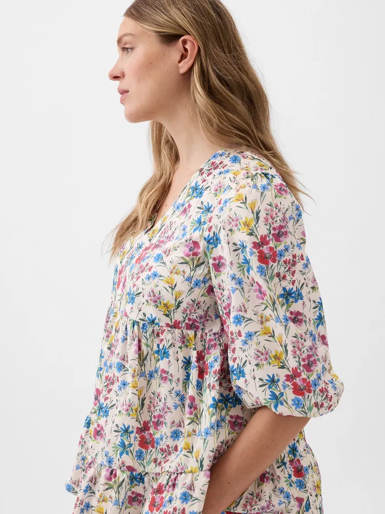 Maternity Tiered Tunic