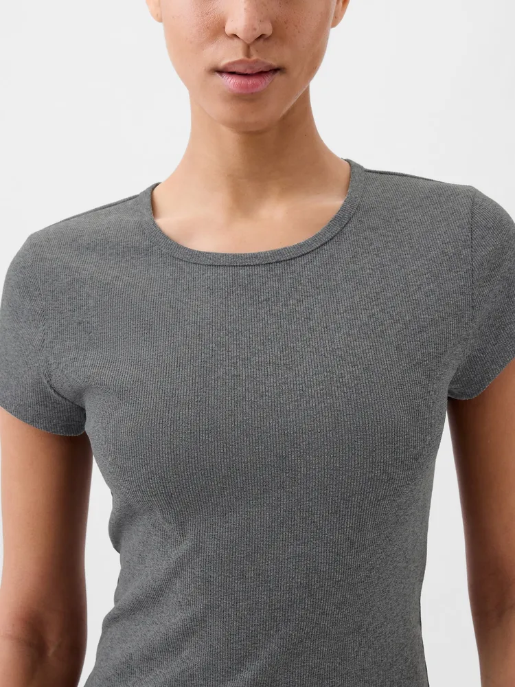 GapFit Studio Rib Cropped T-Shirt