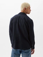 Linen Two-Pocket Shirt
