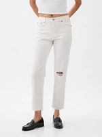 High Rise Cheeky Straight Jeans