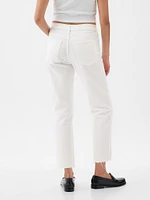 High Rise Cheeky Straight Jeans