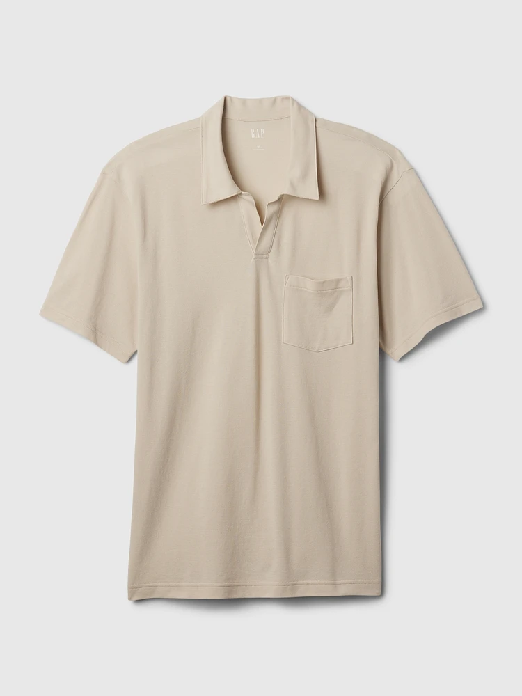 Pique Polo Shirt