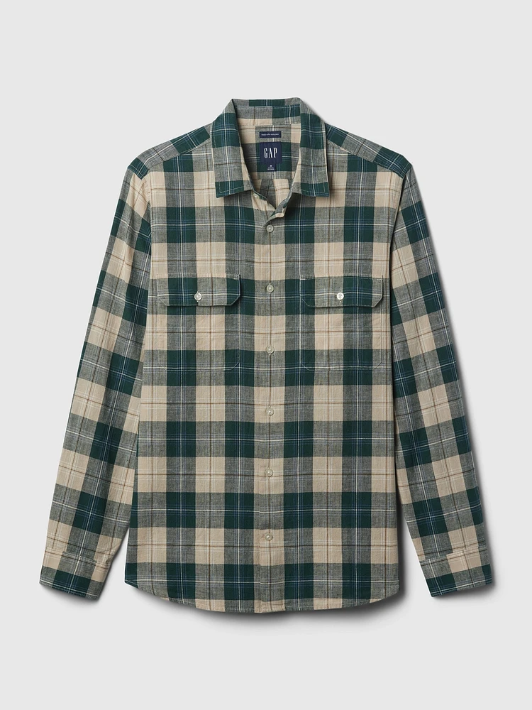 Linen-Cotton Shirt