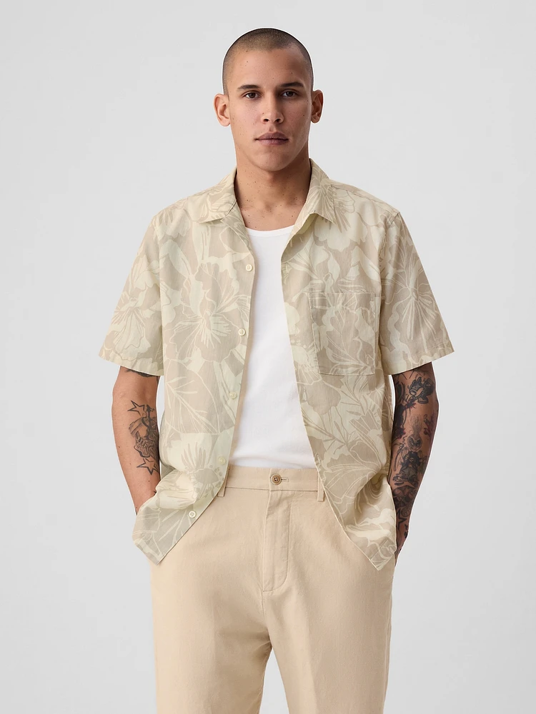 Linen-Cotton Shirt