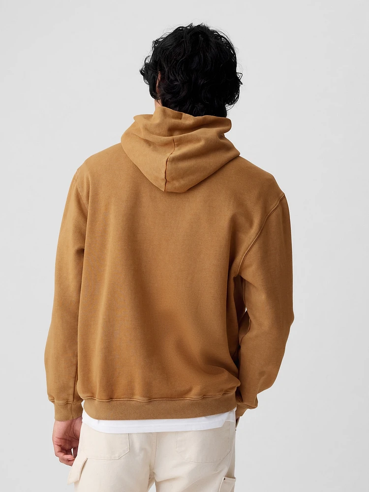 Arch Logo Ripstop Hoodie