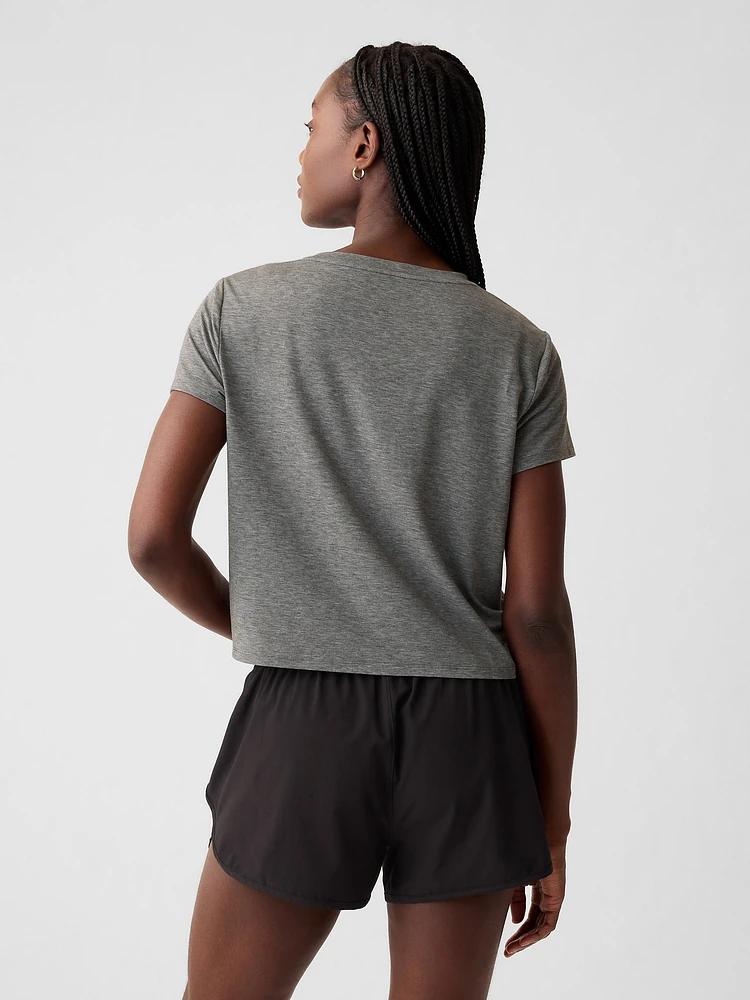 GapFit Breathe Cropped Shirt