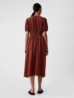 Eyelet Maxi Dress