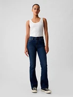 Mid Rise Baby Boot Jeans