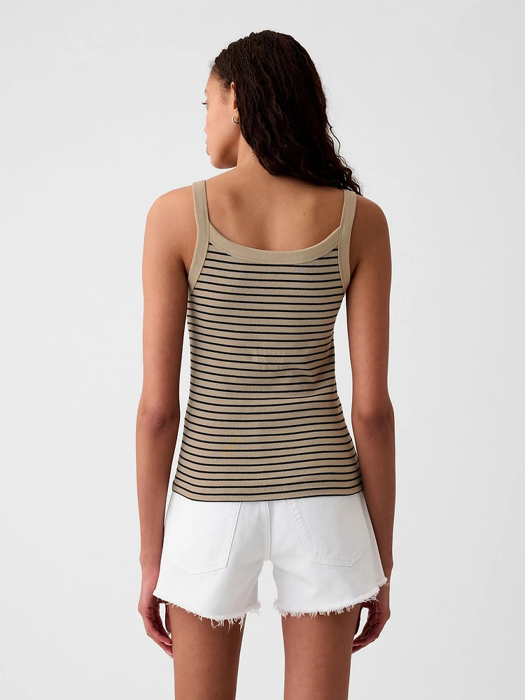 Modern Rib Tank Top