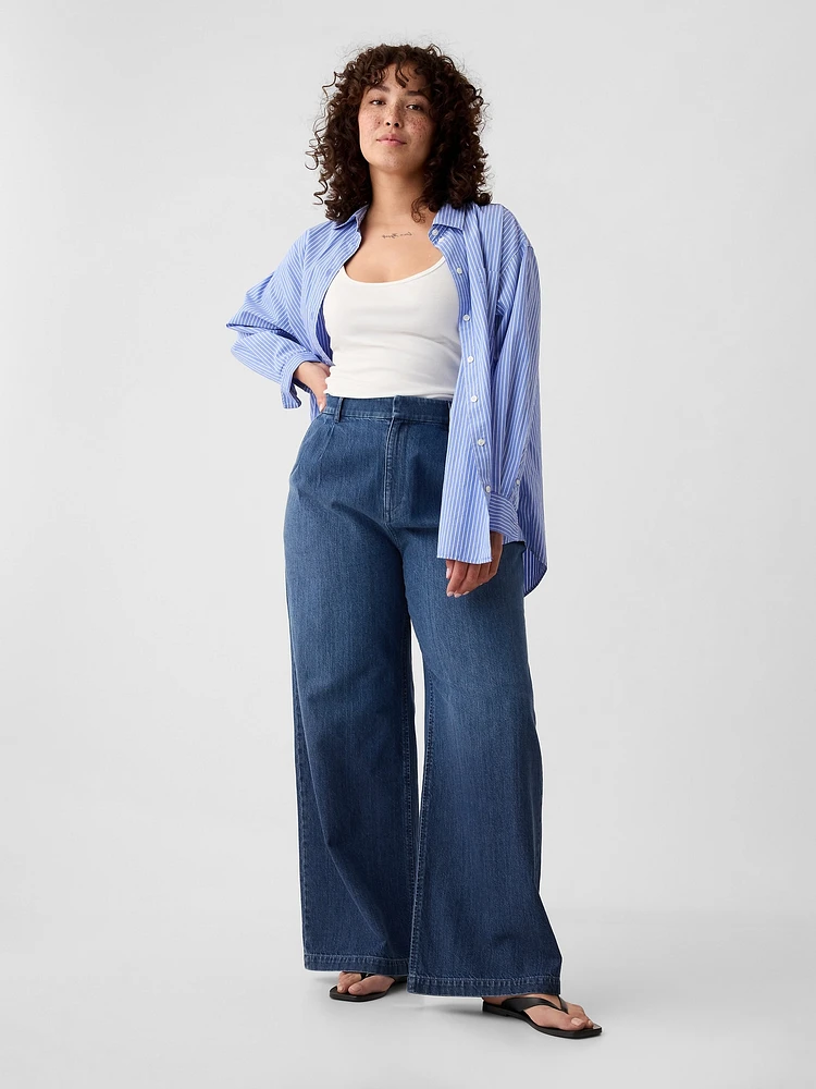 365 High Rise Denim Trousers