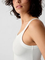 Modern Rib Cropped Tank Top