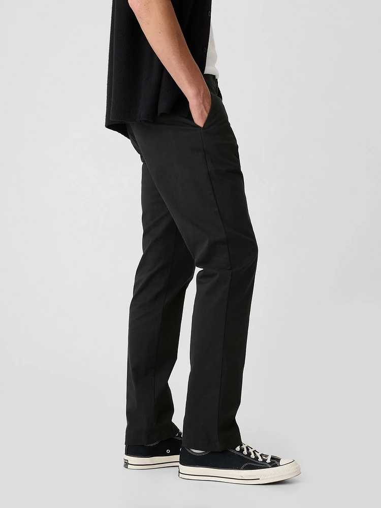 Modern Khakis Straight Fit with GapFlex