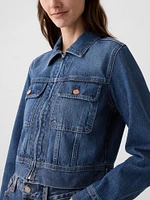 GapHeritage Cropped Denim Jacket